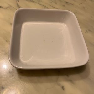 Small baking dish  6 by 6 Inches